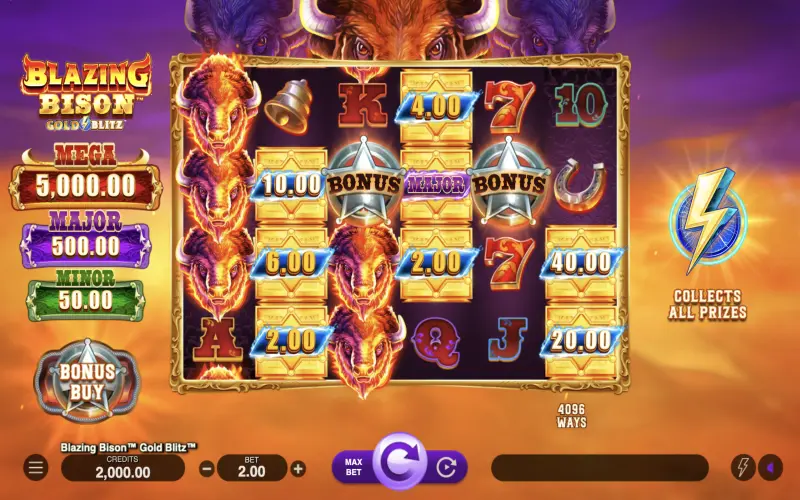 Blazing Bison Gold Blitz