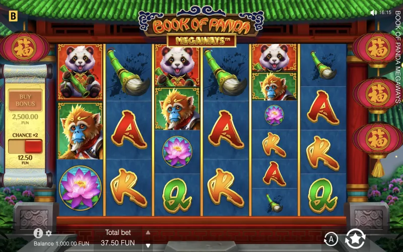Book of Panda Megaways