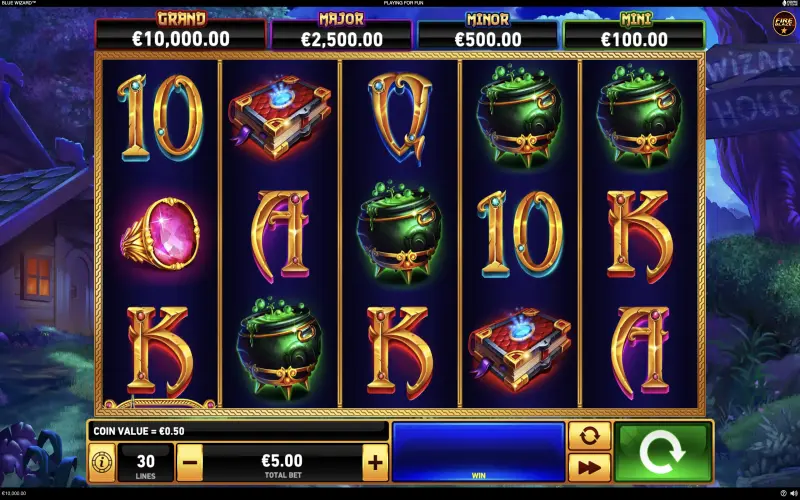 Fire Blaze: Blue Wizard