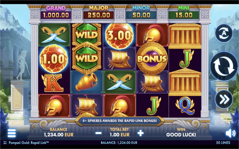 Pompeii Gold: Rapid Link