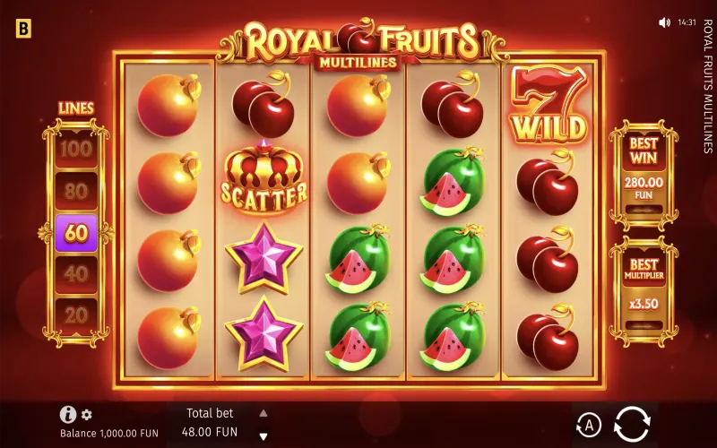 Royal Fruits MultiLines