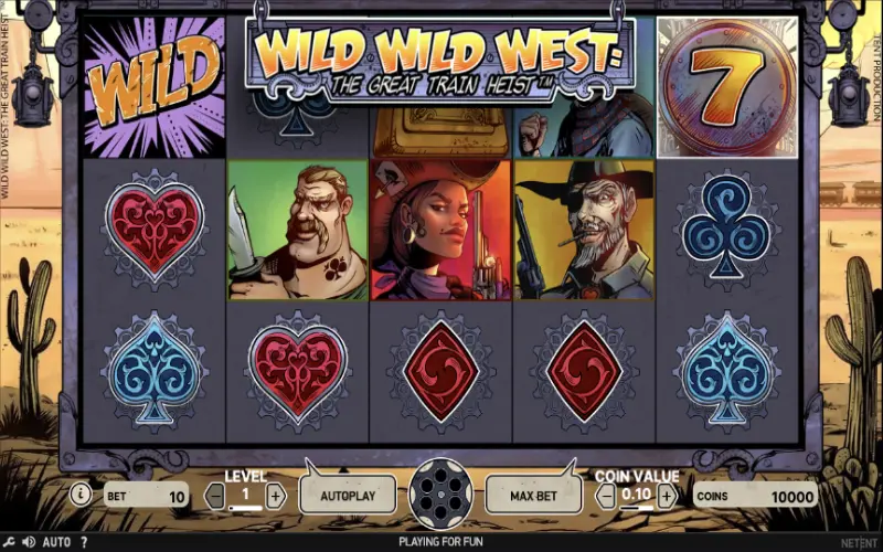 Wild Wild West: The Great Train Heist