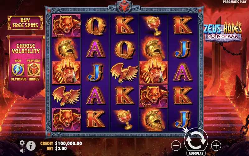 Zeus VS Hades – Gods of War